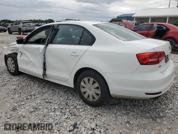 2015 Volkswagen Jetta S with VIN 3VW2K7AJ0FM400517, listed as a Copart auction lot 58368185 with 88,470 mi miles and Salvage title. Bid and sale history available at DreamBid. Image 2.