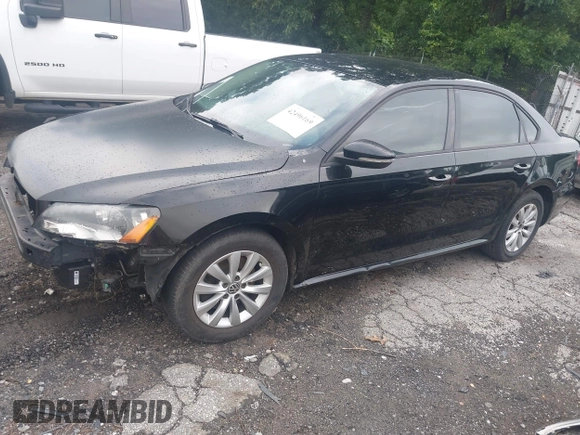 2012 Volkswagen Passat S with VIN 1VWAP7A35CC070143, listed as a IAAI auction lot 42496169 with 188,365 mi miles and . Bid and sale history available at DreamBid. Image 2.