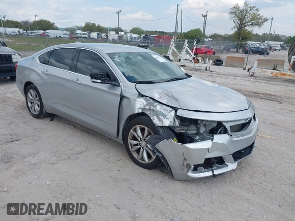 2018 Chevrolet Impala LT with VIN 2G1105S38J9107287, listed as a IAAI auction lot 41689057 with 121,062 mi miles and . Bid and sale history available at DreamBid. Image 1.