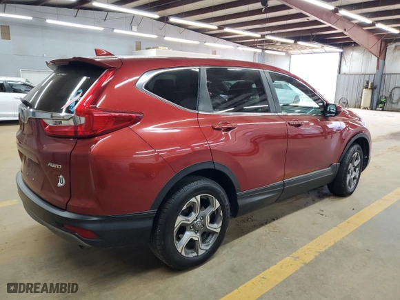 2019 Honda CR-V EX-L with VIN 2HKRW2H86KH622426, listed as a Copart auction lot 49530215 with 80,920 mi miles and Salvage Title. Bid and sale history available at carsss.com. Image 3.
