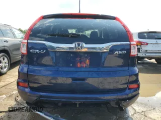 2015 Honda CR-V EX-L with VIN 5J6RM4H70FL064335, listed as a Copart auction lot 62815244 with 104,396 mi miles and Salvage Title. Bid and sale history available at carsss.com. Image 6.