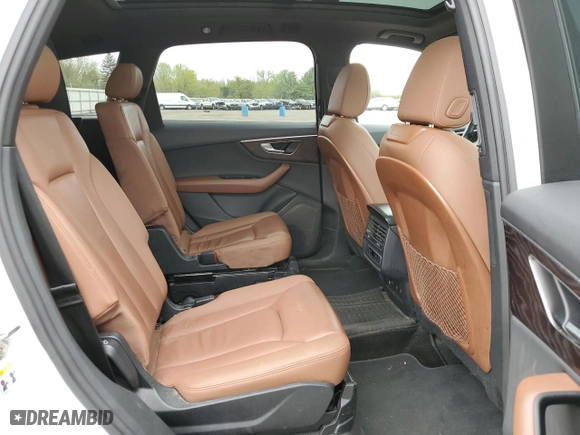 2021 Audi Q7 Premium with VIN WA1AXAF72MD022343, listed as a Copart auction lot 50434834 with 96,076 mi miles. Bid and sale history available at carsss.com. Image 11.