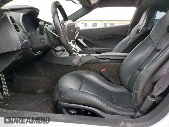 2016 Chevrolet Corvette 2LT with VIN 1G1YD2D70G5107856, listed as a Copart auction lot 58942415 with 83,049 mi miles and Salvage title. Bid and sale history available at DreamBid. Image 7.
