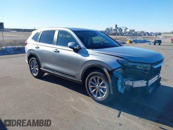 2025 Honda CR-V EX with VIN 2HKRS4H41SH443862, listed as a IAAI auction lot 41230600 with 331 mi miles and . Bid and sale history available at DreamBid. Image 1.