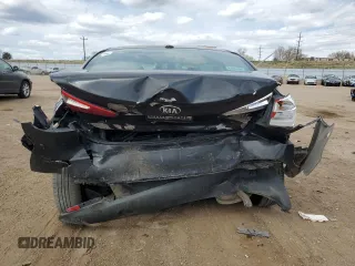 2015 Kia Forte LX with VIN KNAFK4A68F5429300, listed as a Copart auction lot 52424455 with 161,496 mi miles and Salvage Title. Bid and sale history available at carsss.com. Image 6.
