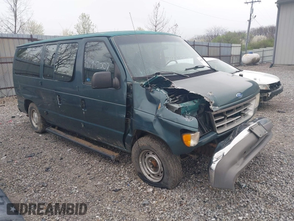1996 Ford Econoline Cargo with VIN 1FMEE11H3THB23052, listed as a IAAI auction lot 41943008 with 161,522 mi miles and . Bid and sale history available at DreamBid. Image 1.