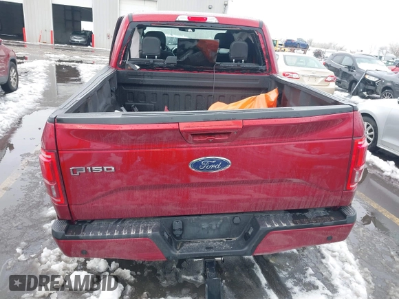 2017 Ford F-150 XL with VIN 1FTEW1EG5HFC70270, listed as a IAAI auction lot 41583973 with 1 mi miles. Bid and sale history available at carsss.com. Image 15.