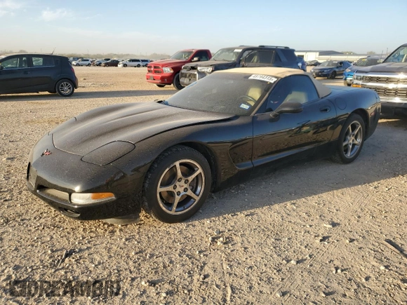 2002 Chevrolet Corvette with VIN 1G1YY32G125109959, listed as a Copart auction lot 48794315 with 34,937 mi miles and Salvage Title. Bid and sale history available at carsss.com. Image 1.