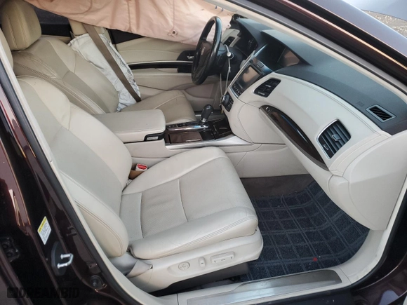 2014 Acura RLX Tech Pkg with VIN JH4KC1F51EC006225, listed as a Copart auction lot 48402475 with 162,645 mi miles and Salvage Title. Bid and sale history available at carsss.com. Image 7.