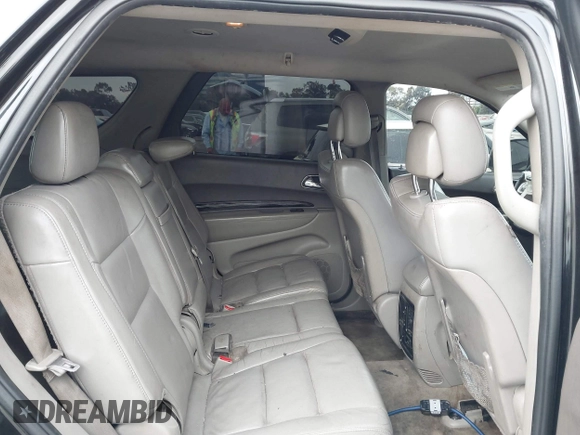2012 Dodge Durango Crew with VIN 1C4SDHDT0CC321037, listed as a IAAI auction lot 42793232 with 162,593 mi miles and . Bid and sale history available at DreamBid. Image 8.