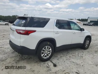 2018 Chevrolet Traverse LS with VIN 1GNERFKW2JJ194310, listed as a Copart auction lot 68701054 with 69,990 mi miles and Salvage Title. Bid and sale history available at carsss.com. Image 3.