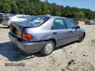 1995 Honda Civic LX z VIN 1HGEG8665SL054389, wystawiony jako Copart lot #70983094 z przebiegiem 195 047 mil mil oraz Szkoda całkowita • Salvage title. Historia ofert i sprzedaży dostępna na DreamBid. Obrazek 3.