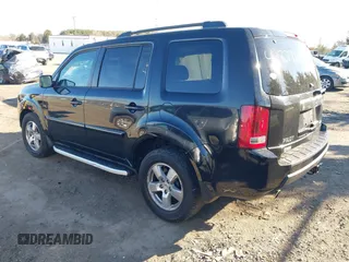 2011 Honda Pilot EX-L with VIN 5FNYF4H51BB023347, listed as a IAAI auction lot 41877106 with 167,039 mi miles. Bid and sale history available at carsss.com. Image 3.