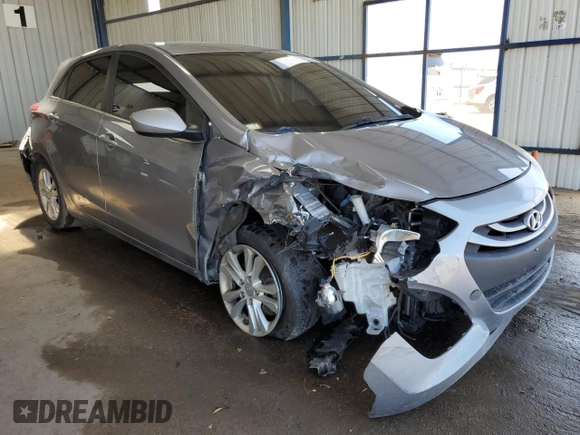 2013 Hyundai Elantra with VIN KMHD35LE9DU031786, listed as a Copart auction lot 60994465 with 104,860 mi miles and Clean title. Bid and sale history available at DreamBid. Image 4.