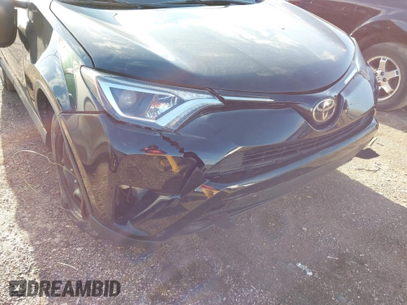 2018 Toyota RAV4 LE with VIN 2T3BFREV8JW706999, listed as a IAAI auction lot 41863485 with 115,589 mi miles. Bid and sale history available at carsss.com. Image 6.