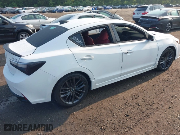 2022 Acura ILX Premium with VIN 19UDE2F81NA008980, listed as a IAAI auction lot 42467327 with 59,022 mi miles and . Bid and sale history available at DreamBid. Image 4.