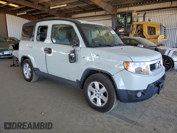 2010 Honda Element EX with VIN 5J6YH1H7XAL006563, listed as a Copart auction lot 48349375 with 128,692 mi miles and Salvage Title. Bid and sale history available at DreamBid. Image 4.
