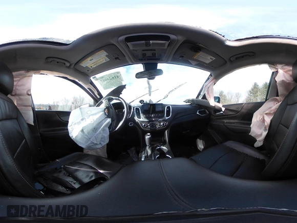 2018 Chevrolet Equinox Premier with VIN 3GNAXNEX0JS614356, listed as a IAAI auction lot 41624067 with 128,650 mi miles. Bid and sale history available at carsss.com. Image 18.