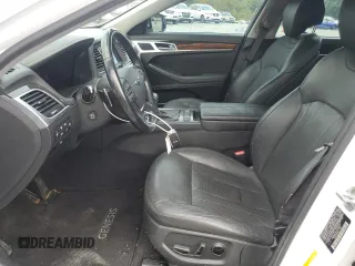2018 Genesis G80 3.8L with VIN KMHGN4JE4JU238537, listed as a Copart auction lot 73044464 with 45,239 mi miles and Salvage Title. Bid and sale history available at carsss.com. Image 7.