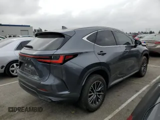 2023 Lexus NX with VIN JTJAKCEZ3P5007686, listed as a Copart auction lot 56411773 with 9,169 mi miles. Bid and sale history available at carsss.com. Image 3.
