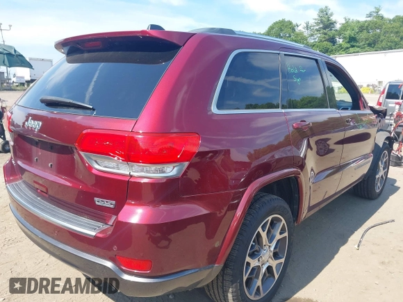 2018 Jeep Grand Cherokee Limited с VIN 1C4RJFBG2JC284555, выставлен на аукционе IAAI как лот 42506937 с пробегом 54 418 миль миль и . История ставок и продаж доступна на DreamBid. Изображение 4.