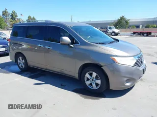 2016 Nissan Quest SV z VIN JN8AE2KP8G9155806, wystawiony jako IAAI lot #42340839 z przebiegiem 116 414 mil mil oraz . Historia ofert i sprzedaży dostępna na DreamBid. Obrazek 1.