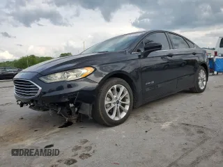 2019 Ford Fusion Hybrid SE with VIN 3FA6P0LUXKR243750, listed as a Copart auction lot 52634935 with 111,757 mi miles and Salvage Title. Bid and sale history available at carsss.com. Image 1.