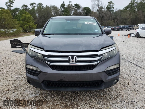 2016 Honda Pilot EX-L with VIN 5FNYF5H74GB028346, listed as a Copart auction lot 87846945 with 224,670 mi miles and Clean Title. Bid and sale history available at DreamBid. Image 5.