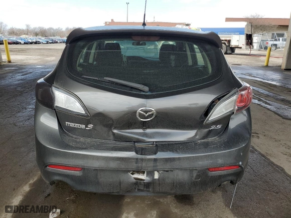 2011 Mazda Mazda3 s Sport with VIN JM1BL1K61B1375643, listed as a Copart auction lot 50792095 with 109,290 mi miles and Salvage Title. Bid and sale history available at carsss.com. Image 6.