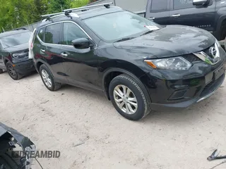 2016 Nissan Rogue SV z VIN KNMAT2MV9GP696128, wystawiony jako IAAI lot #42343710 z przebiegiem 136 984 mil mil oraz . Historia ofert i sprzedaży dostępna na DreamBid. Obrazek 1.