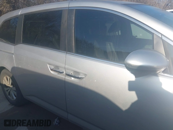 2014 Honda Odyssey EX-L with VIN 5FNRL5H64EB099175, listed as a IAAI auction lot 41522452 with 175,471 mi miles and . Bid and sale history available at carsss.com. Image 13.