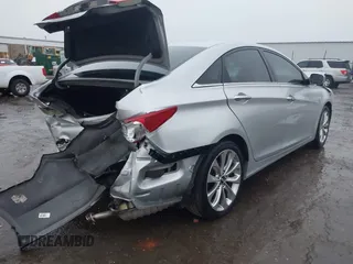 2013 Hyundai Sonata Limited with VIN 5NPEC4AC2DH714833, listed as a IAAI auction lot 41930367 with 157,205 mi miles and . Bid and sale history available at carsss.com. Image 4.