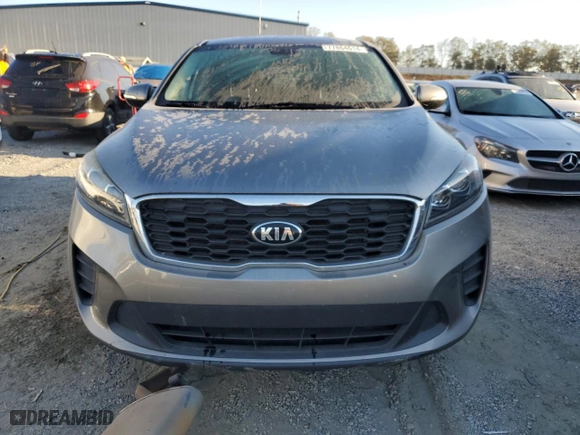 2019 Kia Sorento S V6 with VIN 5XYPG4A59KG492858, listed as a Copart auction lot 77864614 with 98,219 mi miles and Salvage Title. Bid and sale history available at carsss.com. Image 5.