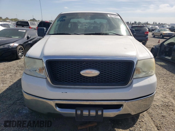 2007 Ford F-150 STX with VIN 1FTRX12W57FB31037, listed as a Copart auction lot 50779865 with 262,572 mi miles and Salvage Title. Bid and sale history available at DreamBid. Image 5.