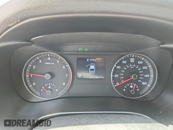 2019 Kia Forte LXS with VIN 3KPF24ADXKE019260, listed as a Copart auction lot 58819095 with 89,774 mi miles and Non repairable. Bid and sale history available at DreamBid. Image 9.