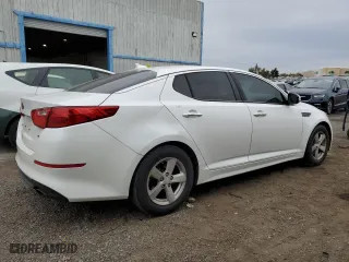 2015 Kia Optima LX with VIN KNAGM4A77F5644514, listed as a Copart auction lot 51064405 with 154,053 mi miles and Salvage Title. Bid and sale history available at carsss.com. Image 3.