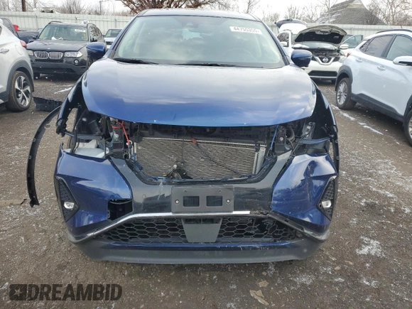 2021 Nissan Murano SL with VIN 5N1AZ2CS3MC121379, listed as a Copart auction lot 44755355 with 34,599 mi miles and Salvage Title. Bid and sale history available at DreamBid. Image 5.