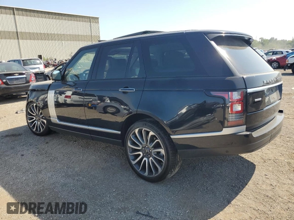 2015 Land Rover Range Rover Autobiography with VIN SALGV2TF8FA216928, listed as a Copart auction lot 69661193 with Not provided miles and . Bid and sale history available at DreamBid. Image 2.
