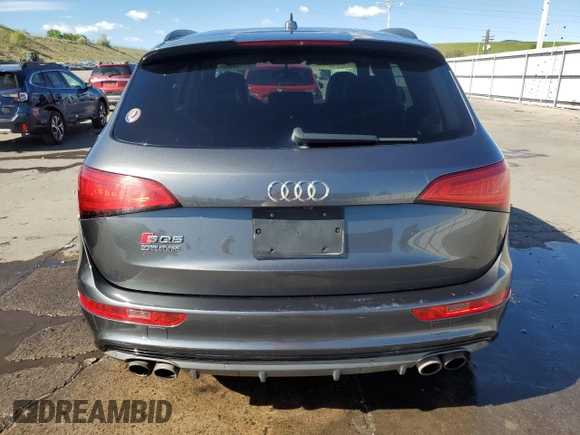 2016 Audi SQ5 Premium Plus with VIN WA1CCAFP1GA038009, listed as a Copart auction lot 56943495 with 98,072 mi miles and Salvage title. Bid and sale history available at DreamBid. Image 6.