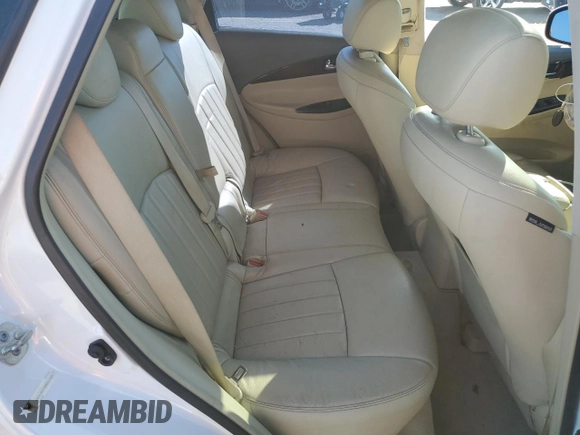 2008 Infiniti EX Journey with VIN JNKAJ09F38M361699, listed as a Copart auction lot 76582944 with 195,003 mi miles and Salvage Title. Bid and sale history available at DreamBid. Image 11.