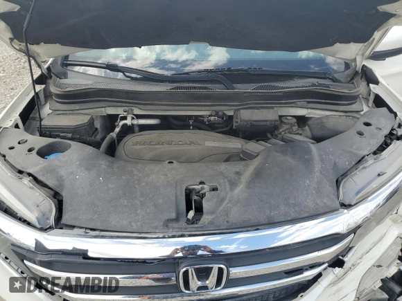 2016 Honda Pilot EX-L with VIN 5FNYF6H7XGB043620, listed as a Copart auction lot 49893165 with 165,474 mi miles and Salvage Title. Bid and sale history available at carsss.com. Image 13.
