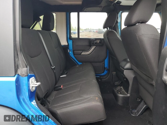 2016 Jeep Wrangler Unlimited Sport with VIN 1C4BJWDG4GL101194, listed as a Copart auction lot 56484055 with 177,303 mi miles and Clean title. Bid and sale history available at DreamBid. Image 11.