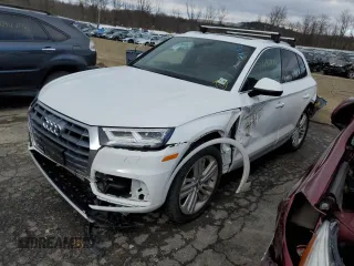 2020 Audi Q5 Premium Plus with VIN WA1BNAFY6L2021936, listed as a Copart auction lot 71497262 with 28,188 mi miles. Bid and sale history available at carsss.com. Image 1.