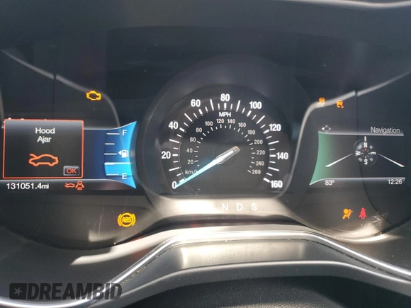 2017 Ford Fusion Titanium with VIN 3FA6P0K92HR140912, listed as a Copart auction lot 49268375 with 131,051 mi miles and Salvage Title. Bid and sale history available at carsss.com. Image 9.