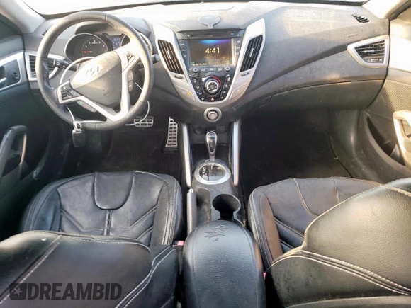 2013 Hyundai Veloster w/Black Int with VIN KMHTC6AD9DU112847, listed as a Copart auction lot 54225235 with 149,163 mi miles and Clean title. Bid and sale history available at DreamBid. Image 8.