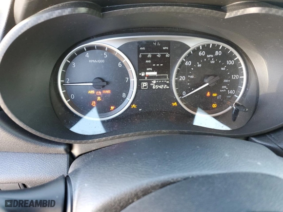 2021 Nissan Versa S with VIN 3N1CN8DV8ML923048, listed as a Copart auction lot 87320064 with 65,422 mi miles and Salvage Title. Bid and sale history available at carsss.com. Image 9.
