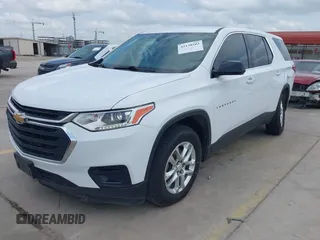 2020 Chevrolet Traverse LS z VIN 1GNERFKW4LJ163269, wystawiony jako IAAI lot #42138503 z przebiegiem 161 619 mil mil oraz . Historia ofert i sprzedaży dostępna na DreamBid. Obrazek 20.