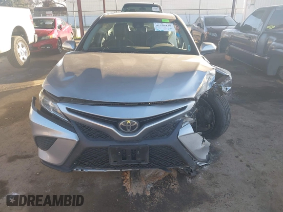 2018 Toyota Camry LE with VIN 4T1B11HK9JU068675, listed as a IAAI auction lot 41299139 with 144,675 mi miles. Bid and sale history available at carsss.com. Image 16.