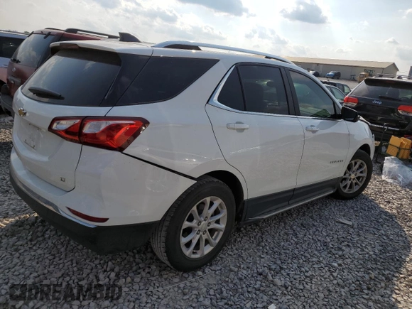 2021 Chevrolet Equinox LT with VIN 3GNAXKEVXMS153913, listed as a Copart auction lot 58961185 with 97,711 mi miles and Salvage title. Bid and sale history available at DreamBid. Image 3.