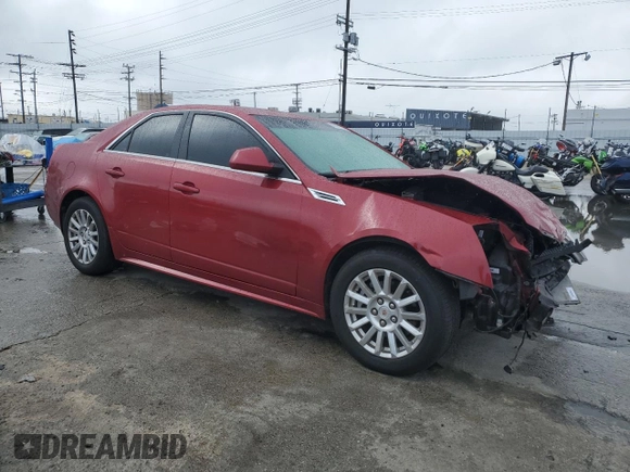 2010 Cadillac CTS with VIN 1G6DA5EG1A0123988, listed as a Copart auction lot 47899165 with 117,374 mi miles and Salvage Title. Bid and sale history available at DreamBid. Image 4.